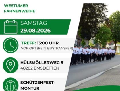 Festumzug Westum am 29.08