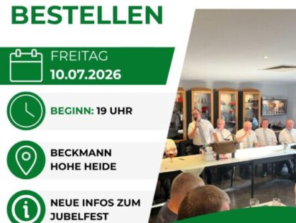 Schützenfest bestellen am 10.07