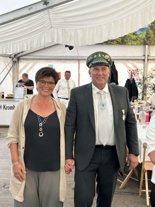 Jubelkönigspaar 25 Jahre Stefan und Susanne